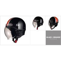 LEAD リード工業 CROSS CR-760 ハーフヘルメット ブラック×オレンジ | カー用品卸問屋ニューフロンテア