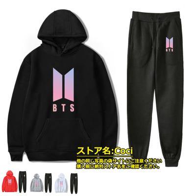 防弾少年団btsパーカー(メンズジャージ、スウェット 上下セット 防弾少年団btsパーカー(メンズジャージ、スウェット 上下セット