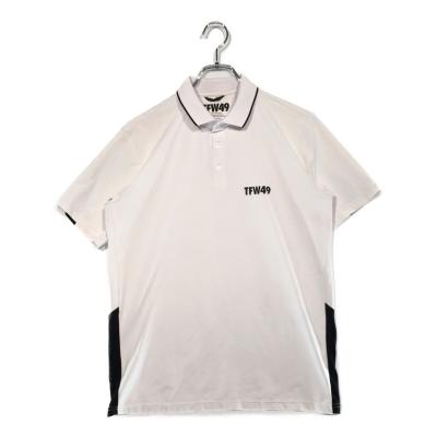【新品未使用】TFW49半袖シャツ　Lサイズ TFW49 半袖ポロシャツ メンズ 春夏用 白 グレー 紺 M L LL