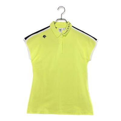 DESCENTE ゴルフシャツ レディース（色：イエロー系）｜レディース