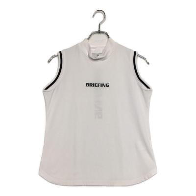 【新品・タグ付き】BRIEFING レディース ノースリーブ ホワイト S 人気 新品・タグ付き】BRIEFING レディース ノースリーブ ホワイト 白 S