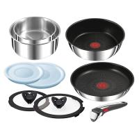 ティファール 鍋 フライパン 9点 セット 着脱式取っ手 蓋 付 インジニオ・ネオ IHステンレス・アンリミテッド セッ | けいけいヤフー店