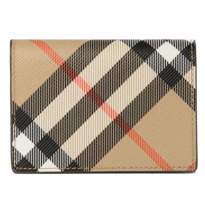 【極美品】BURBERRYバーバリー チェック　キャンバス×レザー 名刺入れ 楽天市場】BURBERRY バーバリー レザー 本革 カードケース パス