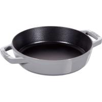 ストウブ staub ラウンド 両手フライパン 20cm グレー 40511-660 日本正規品業務用 | cocoatta