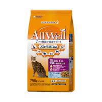 ユニ・チャーム オールウェル AllWell キャット ドライ 15歳以上 フィッシュ 吐き戻し軽減 750g 3482054 | cocoatta