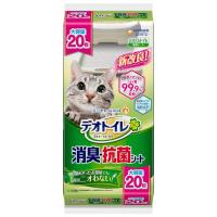 ユニ・チャーム デオトイレ 消臭 抗菌 シート 20枚入 猫用 トイレ 日本製 | cocoatta