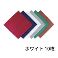 EBM カトラリーケース用ナプキン 10枚入 ホワイト 230×230 | cocoatta