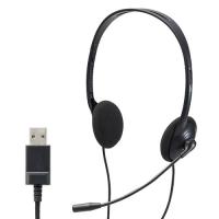 エレコム ELECOM ヘッドセット 子供専用 小学生 回転式マイクアーム USB 両耳 安全音量低減 サイズ調整機能付き ブラック タブレット オンライン学習 HS-KD03UBK | cocoatta