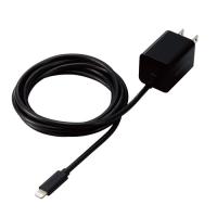 エレコム ELECOM USB Type-C 充電器 PD 対応 20W ライトニングケーブル 1.5m iPhone iPad 軽量 ACアダプター コンセント ブラック MPA-ACLP05BK | cocoatta