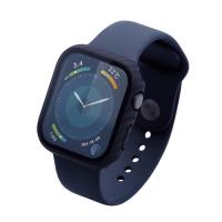 ポスト投函 エレコム ELECOM Apple Watch Series 9 45mm用フルカバーケース プレミアムガラス ゴリラ0.21mm カーボンブラック AW-23AFCGOCB | cocoatta