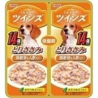 いなばペットフード ツインズ Twins 14歳からのとりささみ 鶏軟骨＆人参入り 80g TW-06 | cocoatta