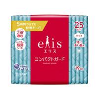 大王製紙 エリス コンパクトガード 特に多い昼用 羽つき 25cm 19枚入 | cocoatta