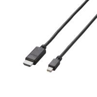 エレコム ELECOM Mini DisplayPort-HDMI変換ケーブル 2m ブラック AD-MDPHDMI20BK | cocoatta