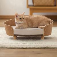 アイリスオーヤマ プライウッドオーバルペットベッド PW-OPB49 ナチュラル | cocoatta