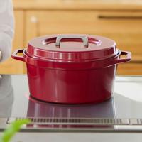 アイリスオーヤマ 無加水鍋 COTOCO 24cm SMKSN-S24 ビーツレッド | cocoatta