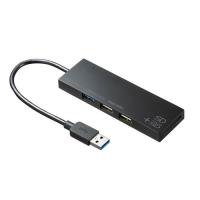 サンワサプライ USB3.1+2.0コンボハブ カードリーダー付き ブラック USB-3HC316BKN | cocoatta