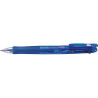 ゼブラ クリップ-オンG-3C 軸色青 10本 B3A3-BL ３色 油性ボールペン 多色 多機能 | ココデカウ
