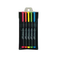 コクヨ 蛍光OAマーカー(プリフィクス)5色セット PM-L102-5S 多色セット 蛍光ペン シングル | ココデカウ