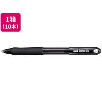 三菱鉛筆 Very楽ノック 太字 1.0mm 黒 10本 SN10010.24 黒インク 油性ボールペン ノック式 | ココデカウ