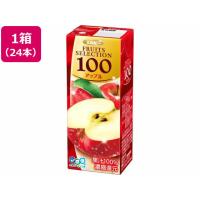 エルビー フルーツセレクション アップル100% 200ml 24本 パック 果実飲料 ジュース 飲料 | ココデカウ