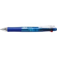 ゼブラ クリップオンマルチ(4色ボール+シャープペン) 青 B4SA1-BL シャープペン付き 油性ボールペン 多色 多機能 | ココデカウ
