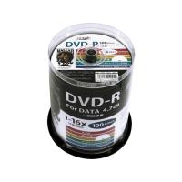 ハイディスク DVD-R 4.7GB 16倍速 100枚 スピンドル ＤＶＤ−Ｒ データ用ＤＶＤ 記録メディア テープ | ココデカウ