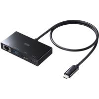 【お取り寄せ】サンワサプライ/USB Type-Cマルチ変換アダプタ/AD-ALCMHL1BK コネクタ 変換ケーブル ＵＳＢケーブル 配線 | ココデカウ