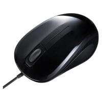 サンワサプライ 抗菌・静音有線ブルーLEDマウス ブラック マウス キーボード 入力機器 パソコン 家電 | ココデカウ