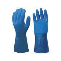 【お取り寄せ】塩化ビニール手袋簡易包装耐油ロングビニローブ1Pk袋10双青LL 使いきり手袋 ビニールプラスチック プラスチック 作業用手袋 軍足 作業 | ココデカウ