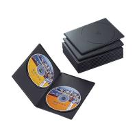 【お取り寄せ】エレコム DVDトールケース 両面収納 10枚パック 黒 CCD-DVDS06BK | ココデカウ