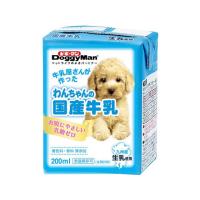 ドギーマンハヤシ わんちゃんの国産牛乳 200ml おやつ おやつ 犬 ペット ドッグ | ココデカウ