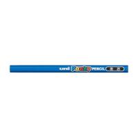 三菱鉛筆 ポンキーペンシル 単色 アオ 6本 K800.33 色鉛筆 単色 教材用筆記具 | ココデカウ