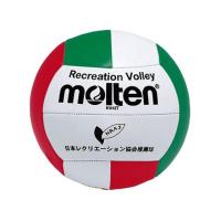 【お取り寄せ】モルテン レクリエーションバレーボール 軽量4号球 白×赤×緑 KV4IT | ココデカウ