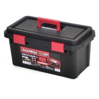 【お取り寄せ】JEJアステージ 工具収納箱 ツールボックス ST490 ブラック 3673710 樹脂製工具箱 工具箱 ツールバッグ 作業用品 工具 | ココデカウ