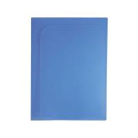 セキセイ ページイン クープレファイル A4 ブルー PAL-200-BU 見開きタイプ Ａ４ Ａ３ 二つ折り クリアホルダー 特殊仕様 ファイル | ココデカウ