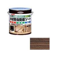 【お取り寄せ】アサヒペン 木材防虫防腐ソート 2.5L ブラウン 塗料 塗装 養生 内装 土木 建築資材 | ココデカウ