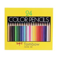 トンボ鉛筆 色鉛筆NA 紙箱 24色 CQ-NA24C 色鉛筆 セット 教材用筆記具 | ココデカウ