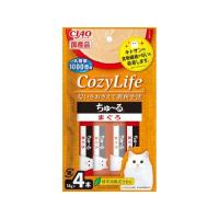 【お取り寄せ】いなばペットフード チャオCozyライフちゅーる 鮪4本 おやつ 猫 ペット キャット | ココデカウ