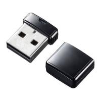 【お取り寄せ】サンワサプライ 超小型USB2.0メモリ(32GB) UFD-2P32GBK イヤホン ヘッドセット スマートフォン 携帯電話 ＦＡＸ 家電 | ココデカウ