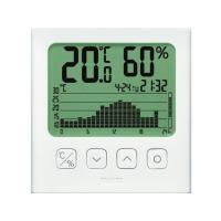 【お取り寄せ】TANITA/グラフ付きデジタル温湿度計 白色/TT-581 温湿度計 温度 計測 研究用 | ココデカウ
