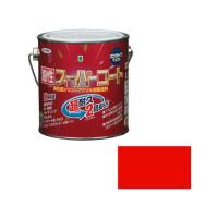 【お取り寄せ】アサヒペン 油性スーパーコート 0.7L 赤 塗料 塗装 養生 内装 土木 建築資材 | ココデカウ