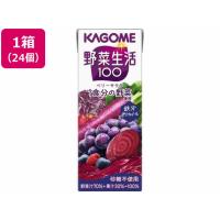 カゴメ 野菜生活100 ベリーサラダ 200mL 24本 パック 野菜ジュース 飲料 ジュース | ココデカウ
