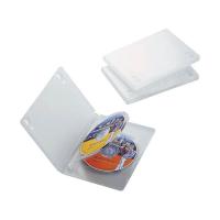 【お取り寄せ】エレコム DVDトールケース 3枚収納 3パック CCD-DVD07CR ＤＶＤトールケース メディアケース 記録メディア テープ | ココデカウ