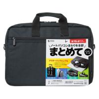 【お取り寄せ】サンワサプライ PCインナーバッグ 15.6型ワイド ブラック BAG-INA4LN2 インナーバッグ ＰＣアクセサリー ＰＣ | ココデカウ