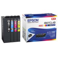 EPSON インクパック 4色パック 大容量 IB07CL4B エプソン ＥＰＳＯＮマルチパック インクジェットカートリッジ インクカートリッジ トナー | ココデカウ