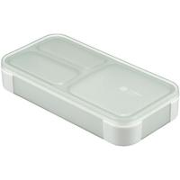 シービージャパン 薄型弁当箱 抗菌フードマン 400 ライトグレー お弁当箱 お弁当 キッチン雑貨 | ココデカウ