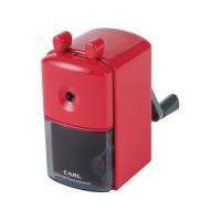 カール事務器 鉛筆削り レッド CMS-300-R 手動 ハンドル式 鉛筆削り 鉛筆 色鉛筆 | ココデカウ