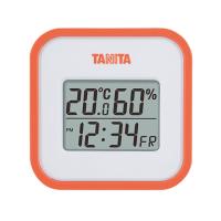 【お取り寄せ】タニタ/デジタル温湿度計 オレンジ/TT-558 温度 湿度計 環境測定 営繕 看護 医療 | ココデカウ
