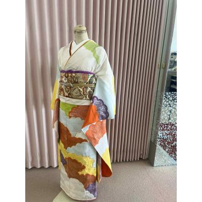 振袖 中古 フルセット（色：ホワイト系）のおすすめ人気商品一覧 通販 
