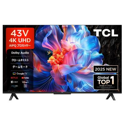 ★TCL 4K対応 43インチスマート 液晶テレビ 43P725B★21年製 tcl 43p725b（液晶テレビ、薄型テレビ）｜テレビ｜テレビ、映像機器